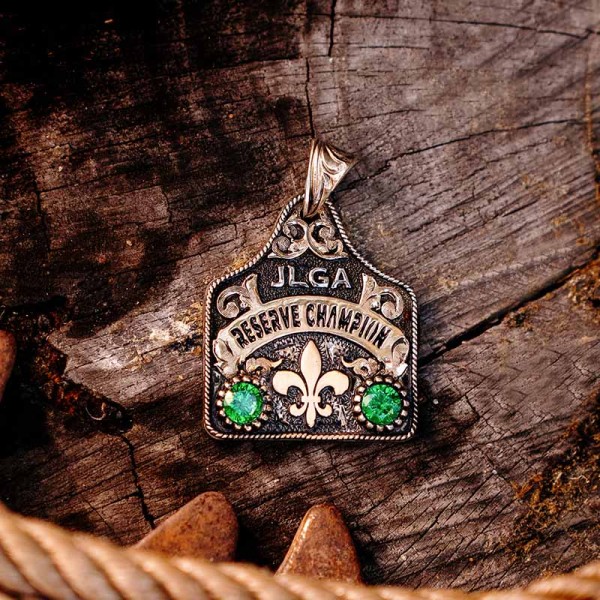 Tux Classic Cow Tag Necklace